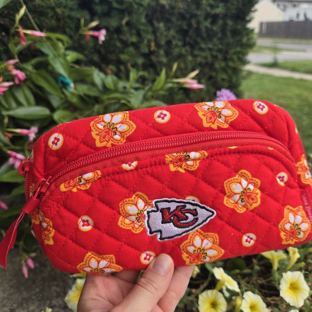 Kansas City Chiefs Vera Bradley Cosmetics Bag